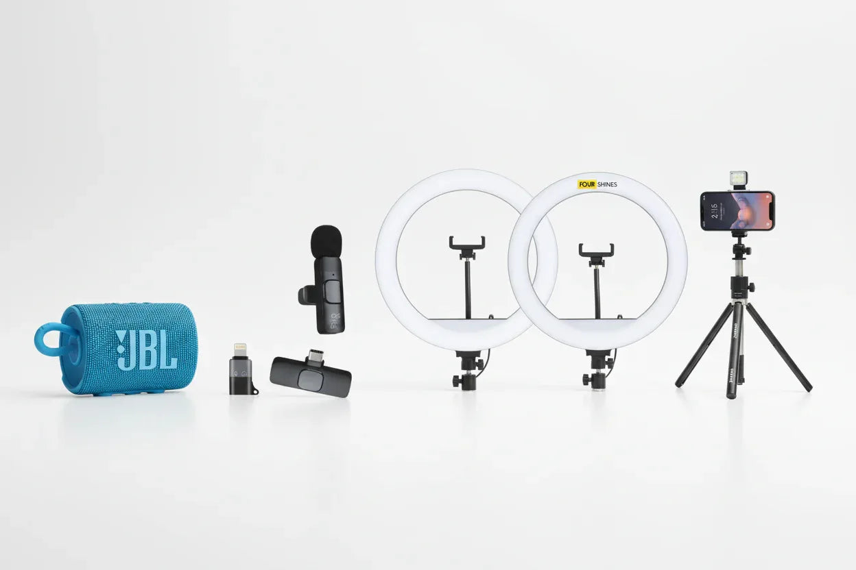 Speakers, Microphones & Accessories - Four Shines