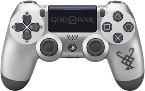 PS4 DualShock 4 Controller - God of War Limited Edition Silver