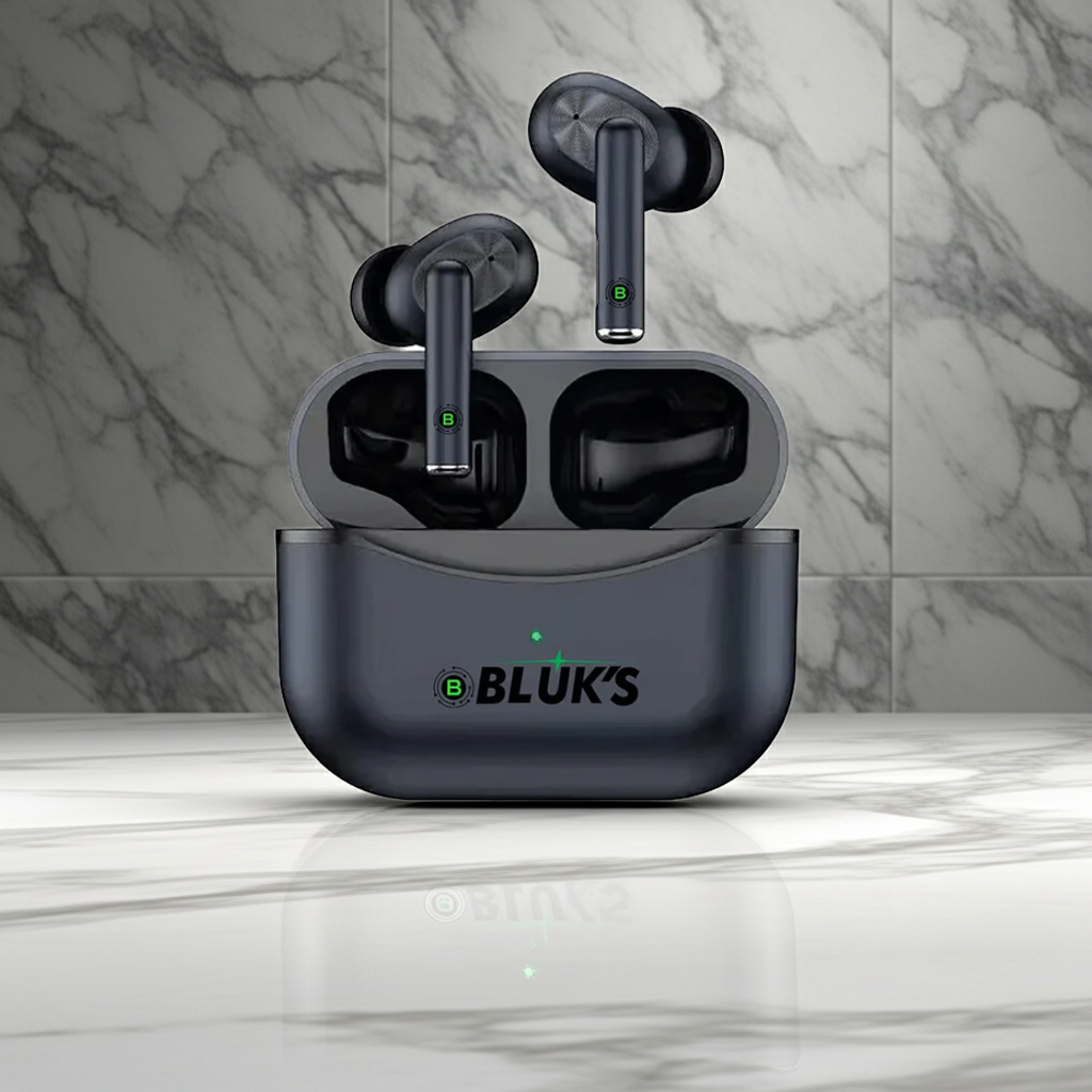 BLUK's BX-590 Quad-Mic ANC + ENC Wireless Earbuds