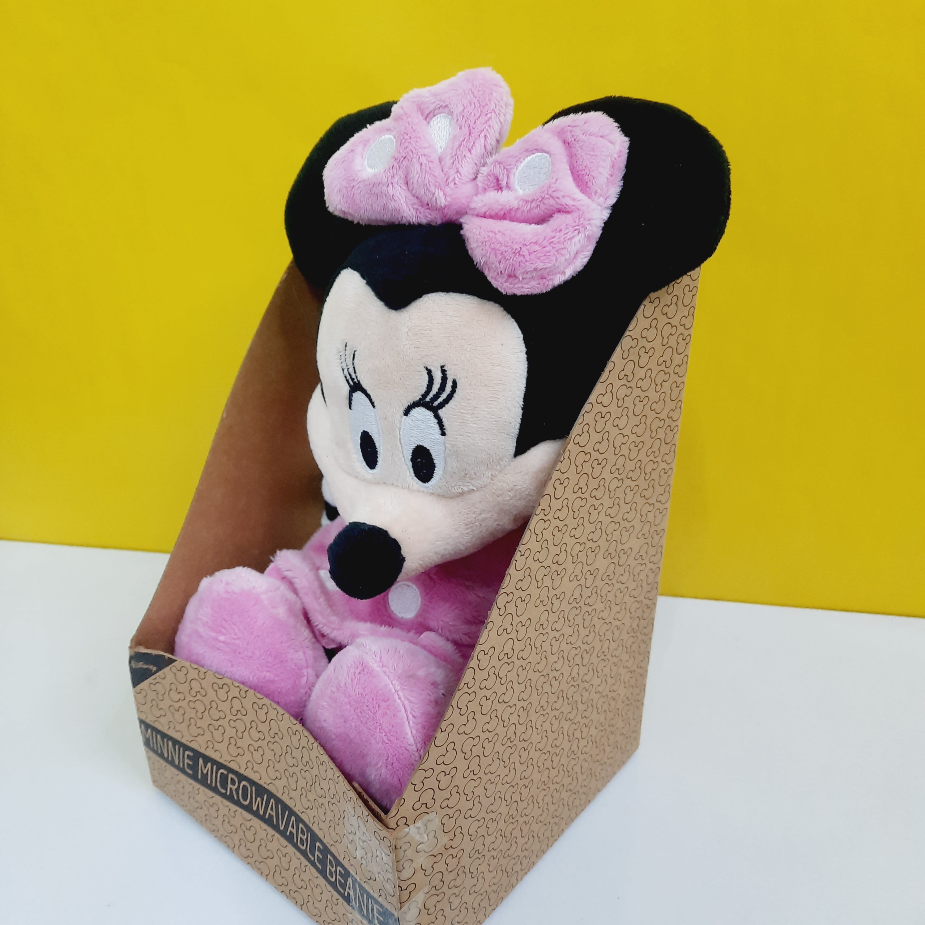 Minnie & Mickey Mouse Microwaveable Beanie Imported Soft toy