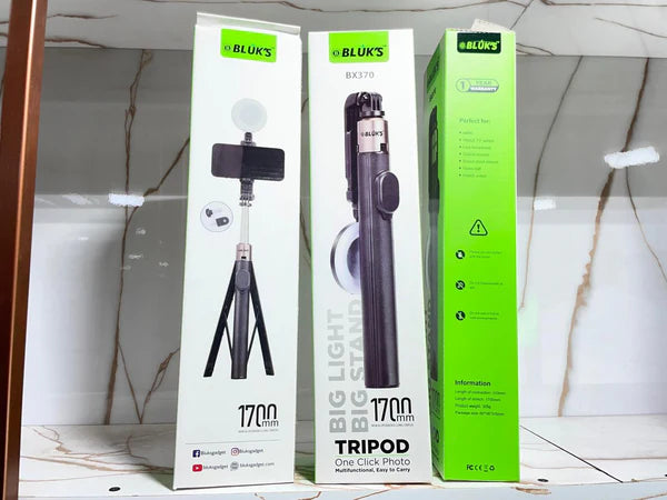 BLUK'S BX-370 Professional Ring Light 1700mm with Remote Control