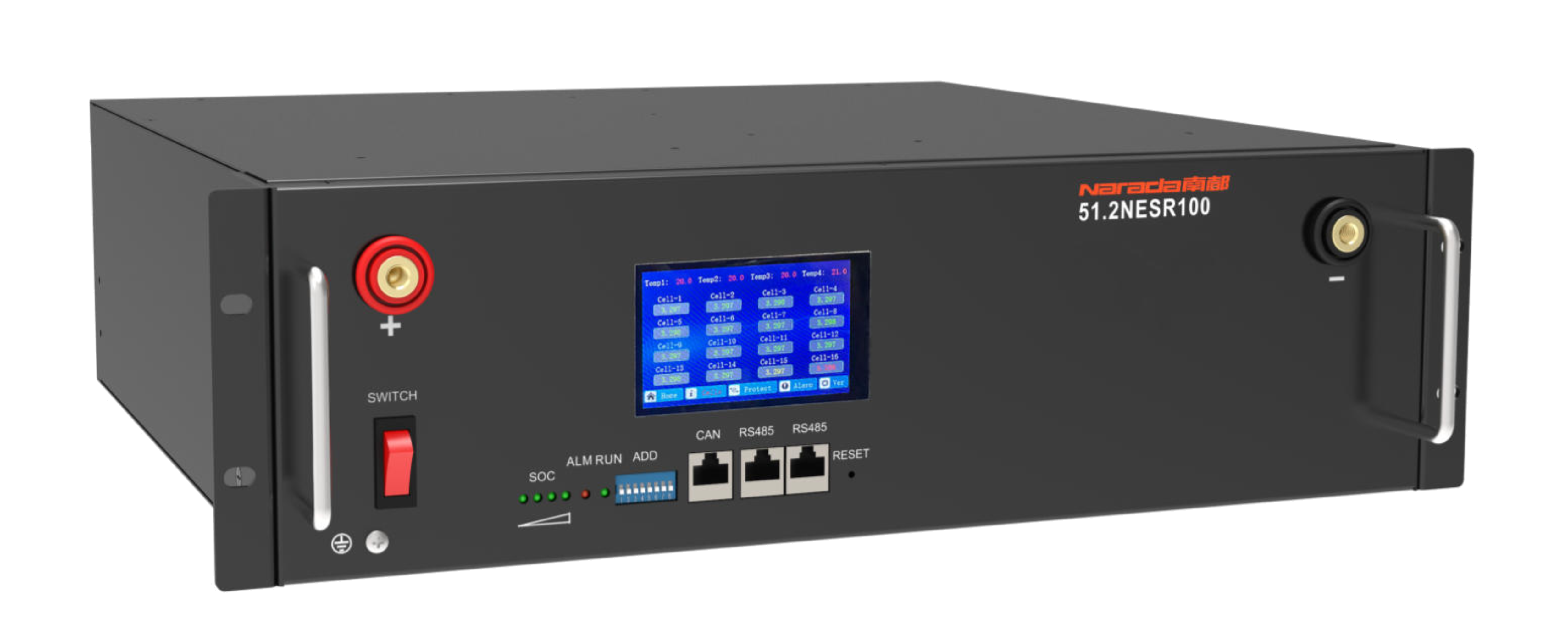 Narada Lithium Battery 51v100AH LCD