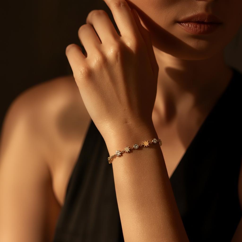 SILVER CHARM BRACELET