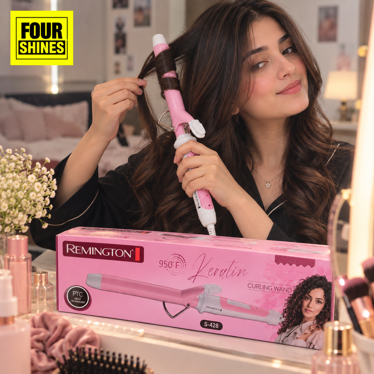 Remington S-428 Curling Wand – Create Beautiful Curls at Home!