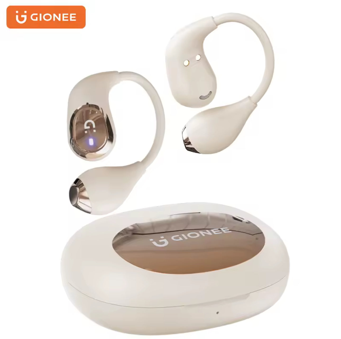 GIONEE JL012 OWS Open Ear Wireless Earbuds - Soft Comfortable Bluetooth
