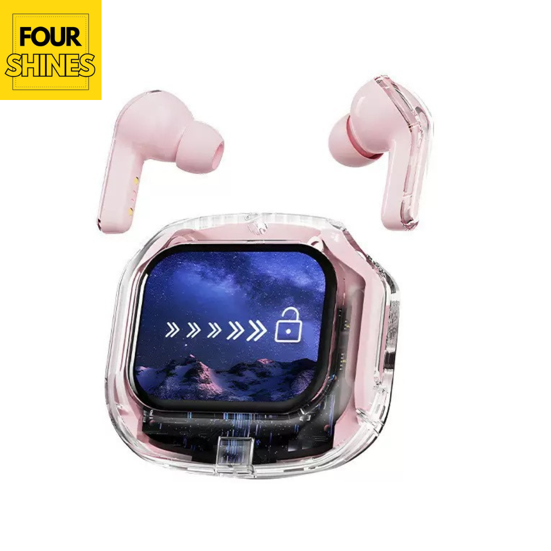 Airmax Color Screen Bluetooth Earbuds with Digital Display