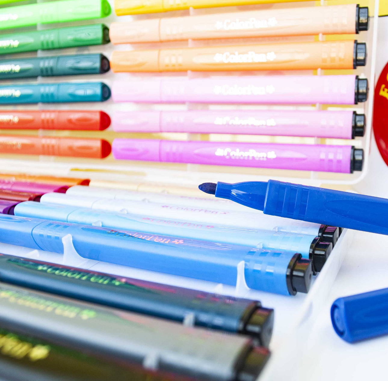 Washable Markers Gift Set 36 Pcs - High Quality Imported