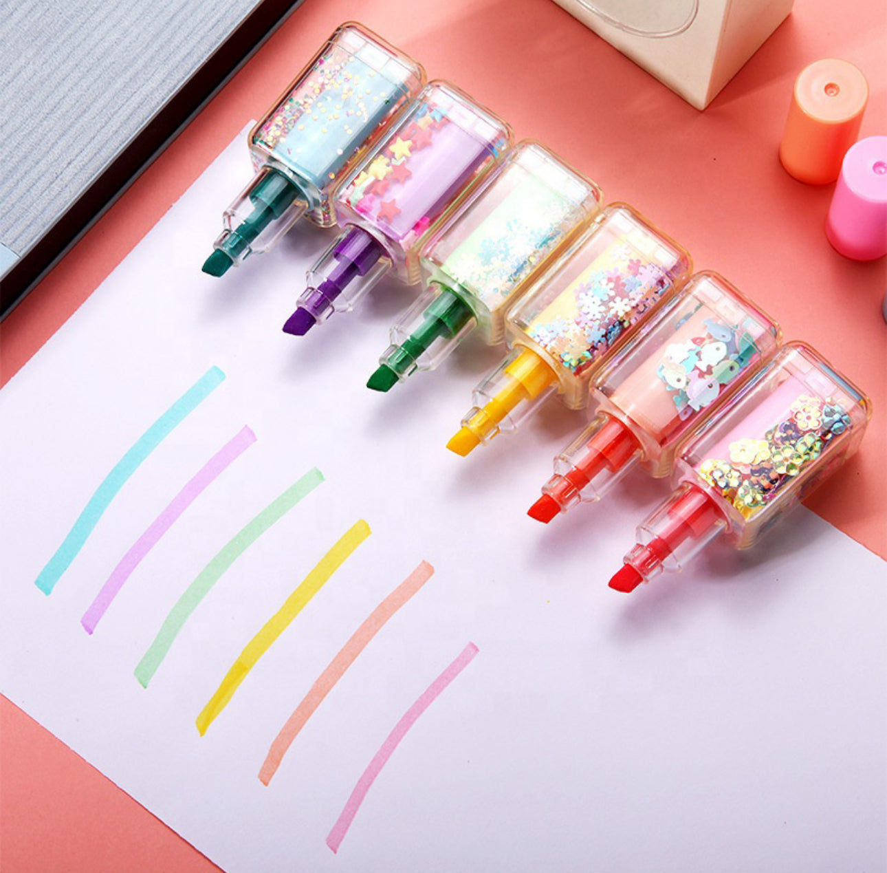 Highlighters Set Fruity Nail Polish - Pack of 3 for Kids