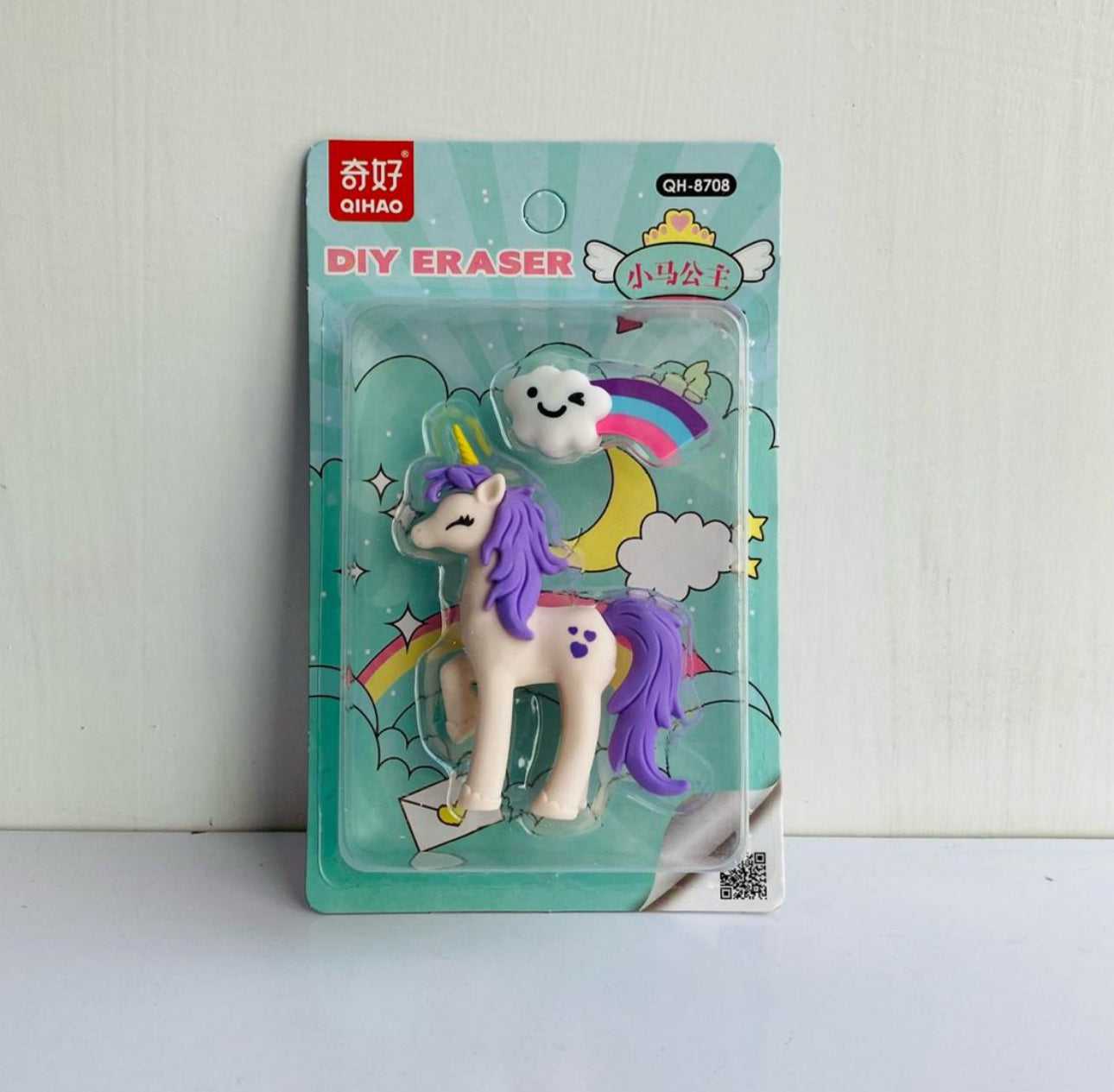 High Quality Unicorn Erasers Rubbers Set for Kids