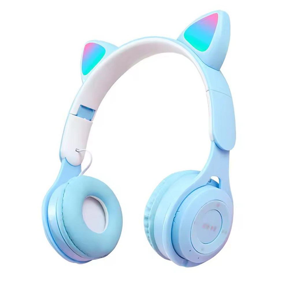 π§ Y08 Headphones β Cute Folding Headphones with Colorful Lights