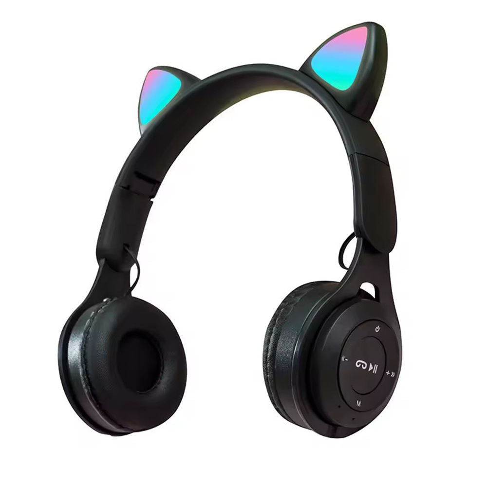 π§ Y08 Headphones β Cute Folding Headphones with Colorful Lights