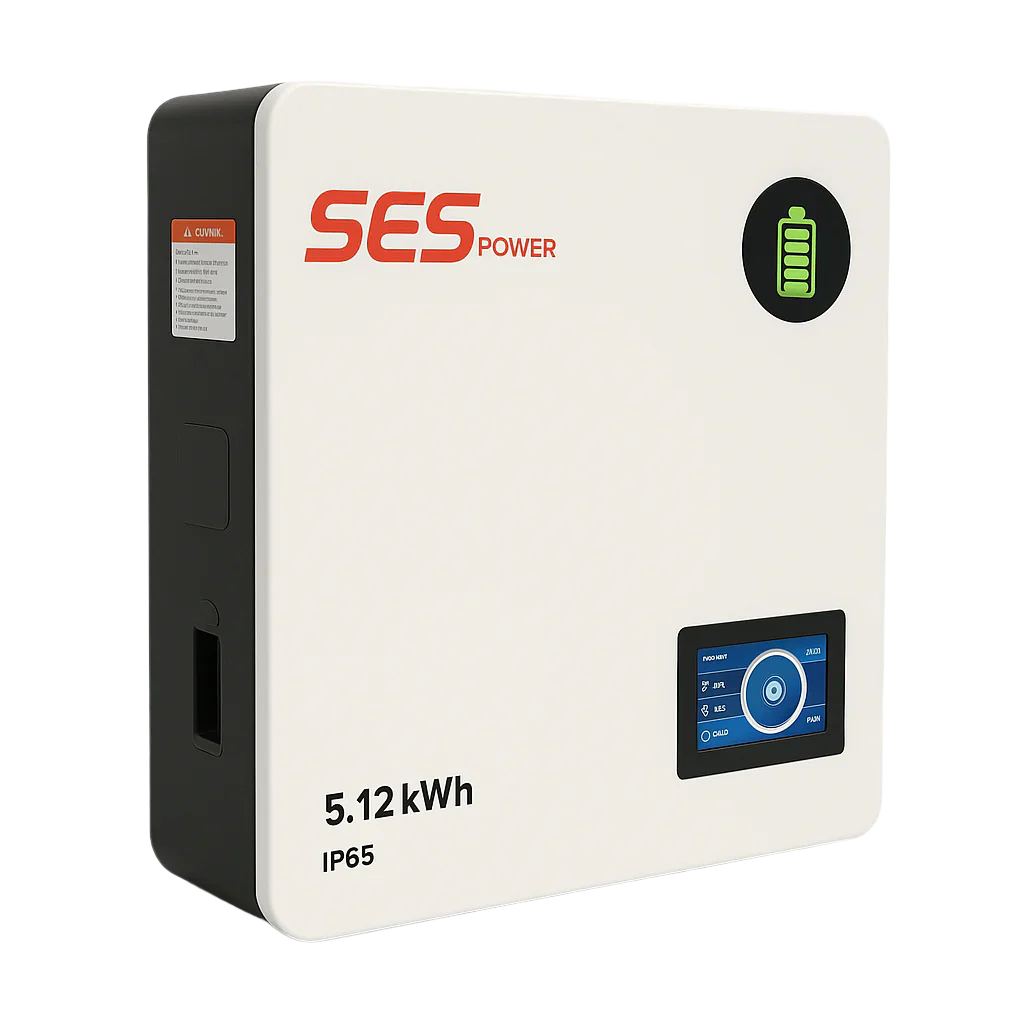 SES power 5kw IP65 Lithium Battery 51v100Ah