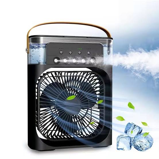 Portable Mini Cooling Fan - Air Conditioner Humidifier