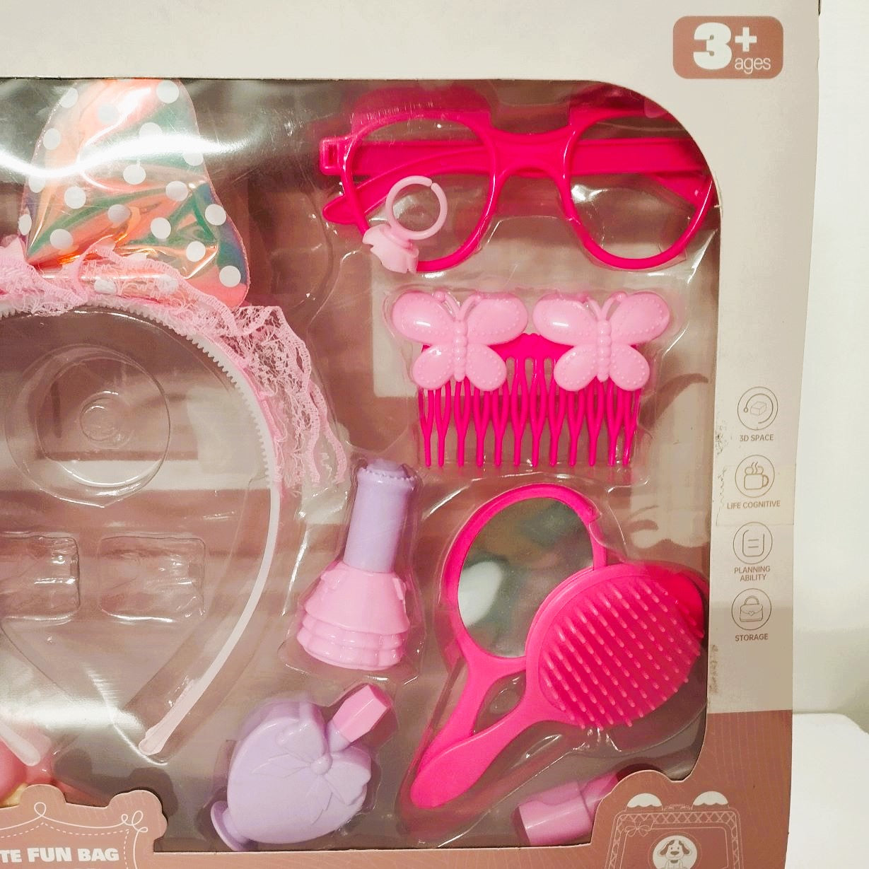 Storage FunBag Toy Gift Set with accessories