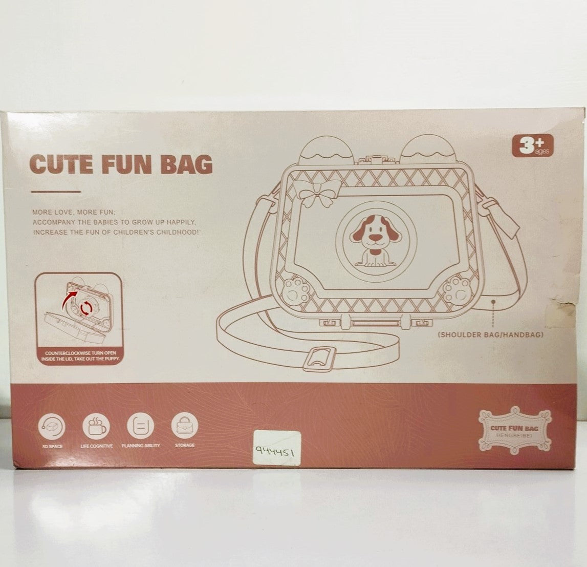 Storage FunBag Toy Gift Set with accessories