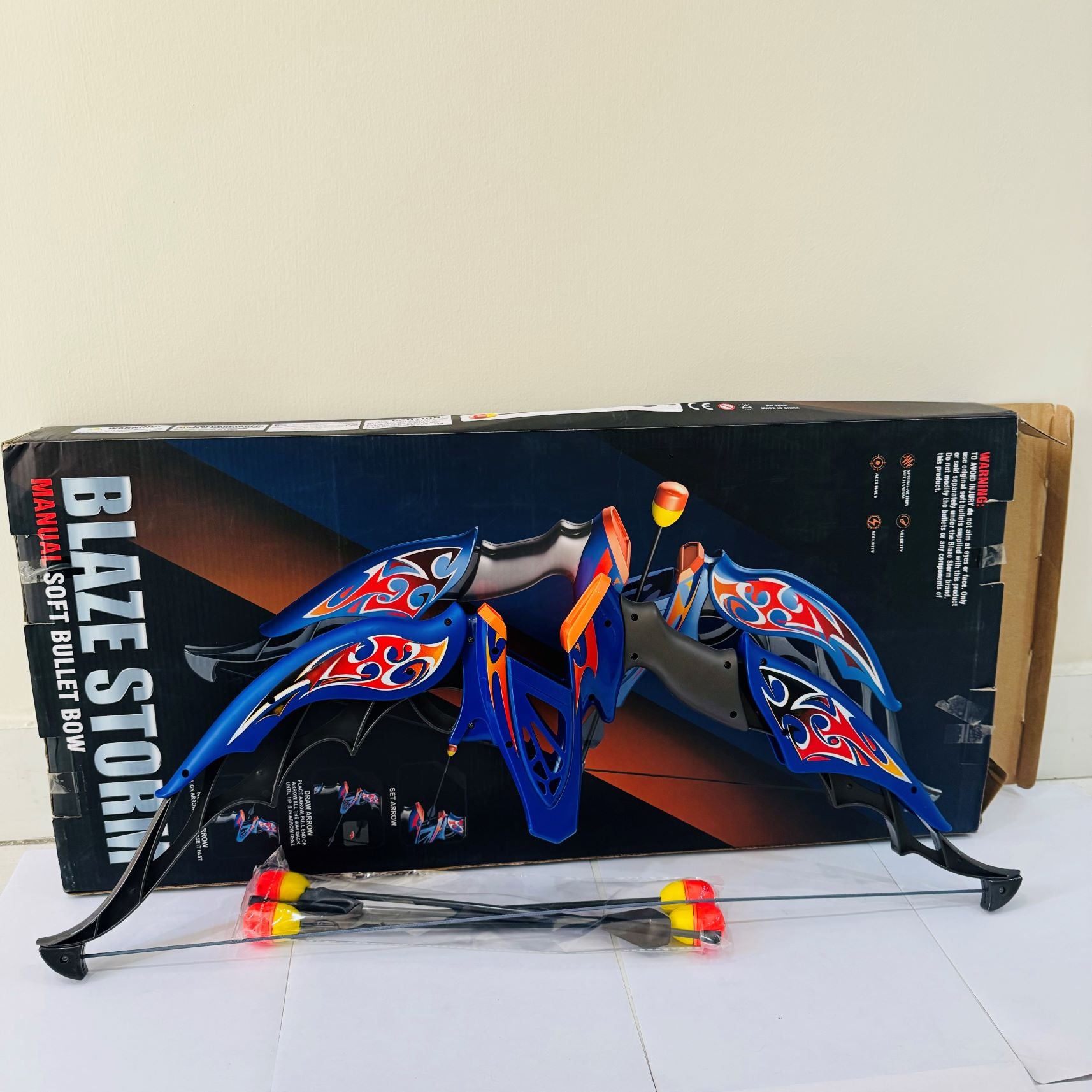 Blaze Storm Bullet Bow with Arrows Toy - 906451