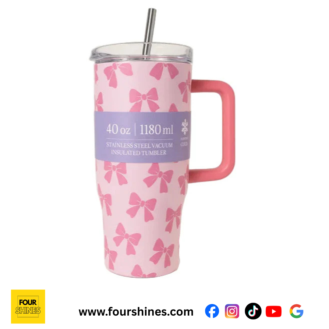 Steel Tumbler 1180ml - Insulated Stainless Steel Water Bottle