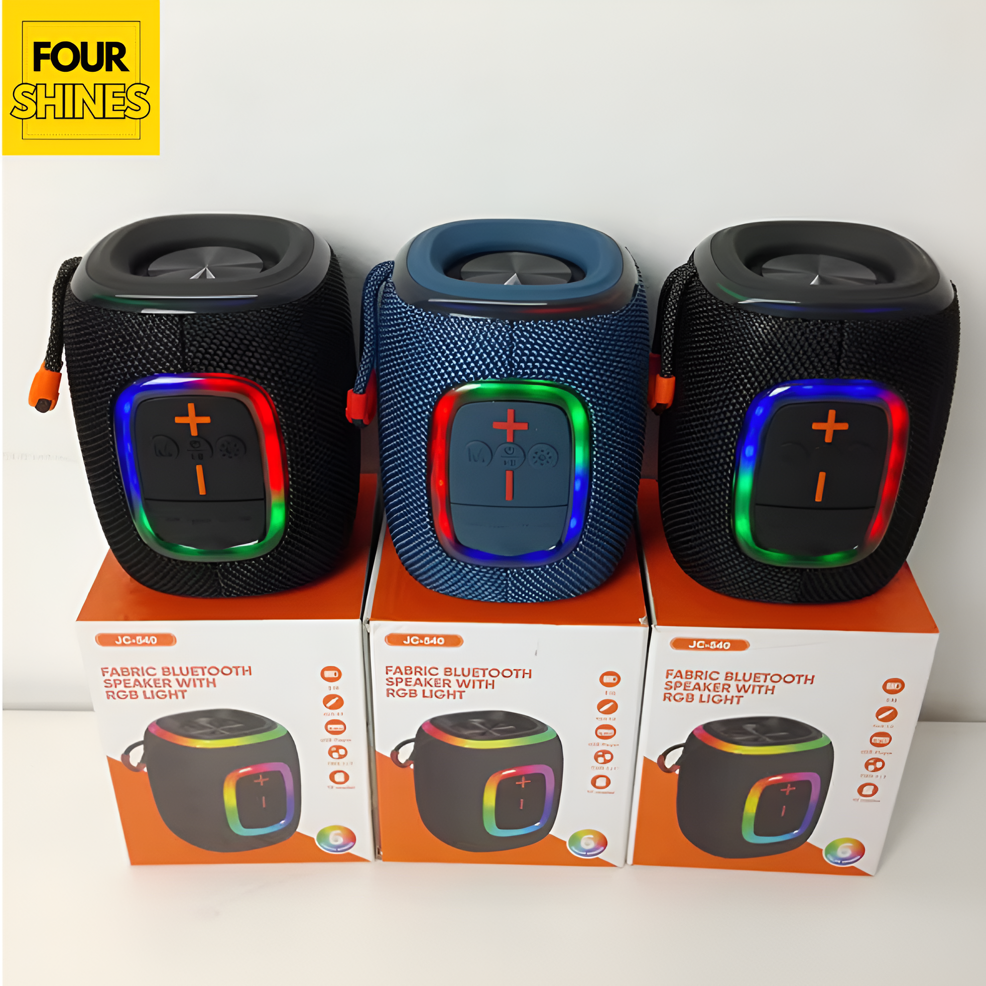 JC 540 Portable Wireless Speaker - Bluetooth 5.3 with FM Radio & USB