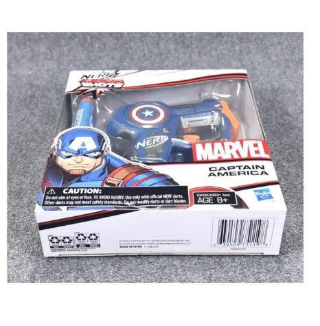 Marvel Captain America Nerf gun Original Imported Hasbro Microshots
