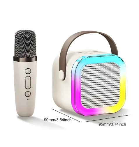K12 Karaoke Bluetooth 5.3 Speaker System (with one Wireless Mic)