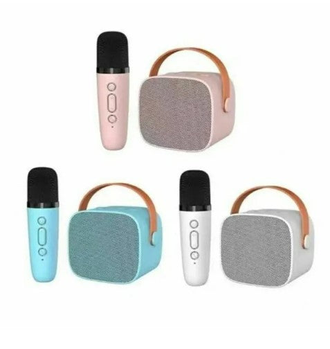 K12 Karaoke Bluetooth 5.3 Speaker System (with one Wireless Mic)