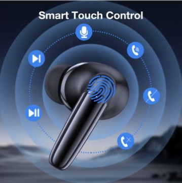 1Hora Earbuds Wireless Bluetooth 5.3 ,Deep Bass Model:AUT207