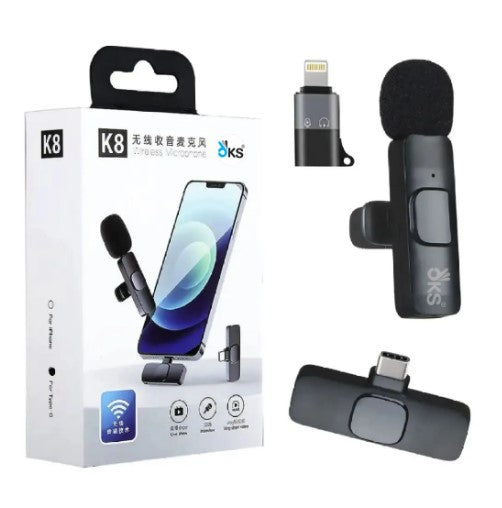 K8 One Wireless Microphone with Receivers for Podcast - Product Reviews