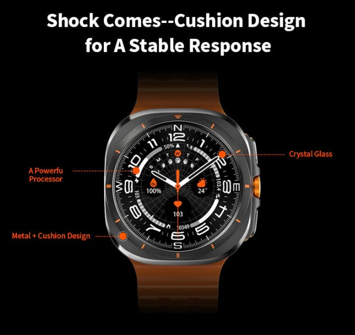 JS Watch 7 Utra Smart, Rugged Designed AMOLED Screen