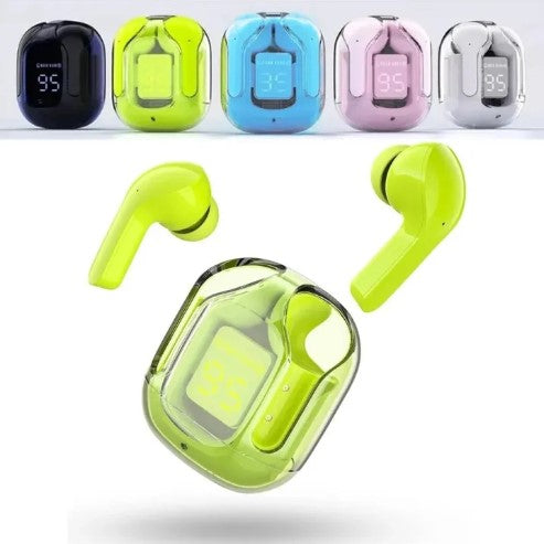 Air 31 Earbuds with Crystal Transparent Case Type-C, Bluetooth 5.3 | NEW MODEL