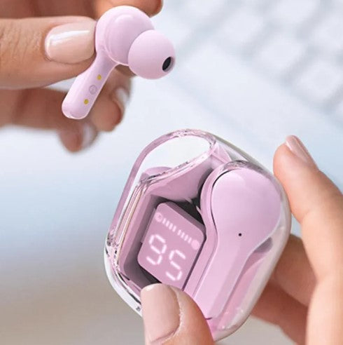 Air 31 Earbuds with Crystal Transparent Case Type-C, Bluetooth 5.3 | NEW MODEL