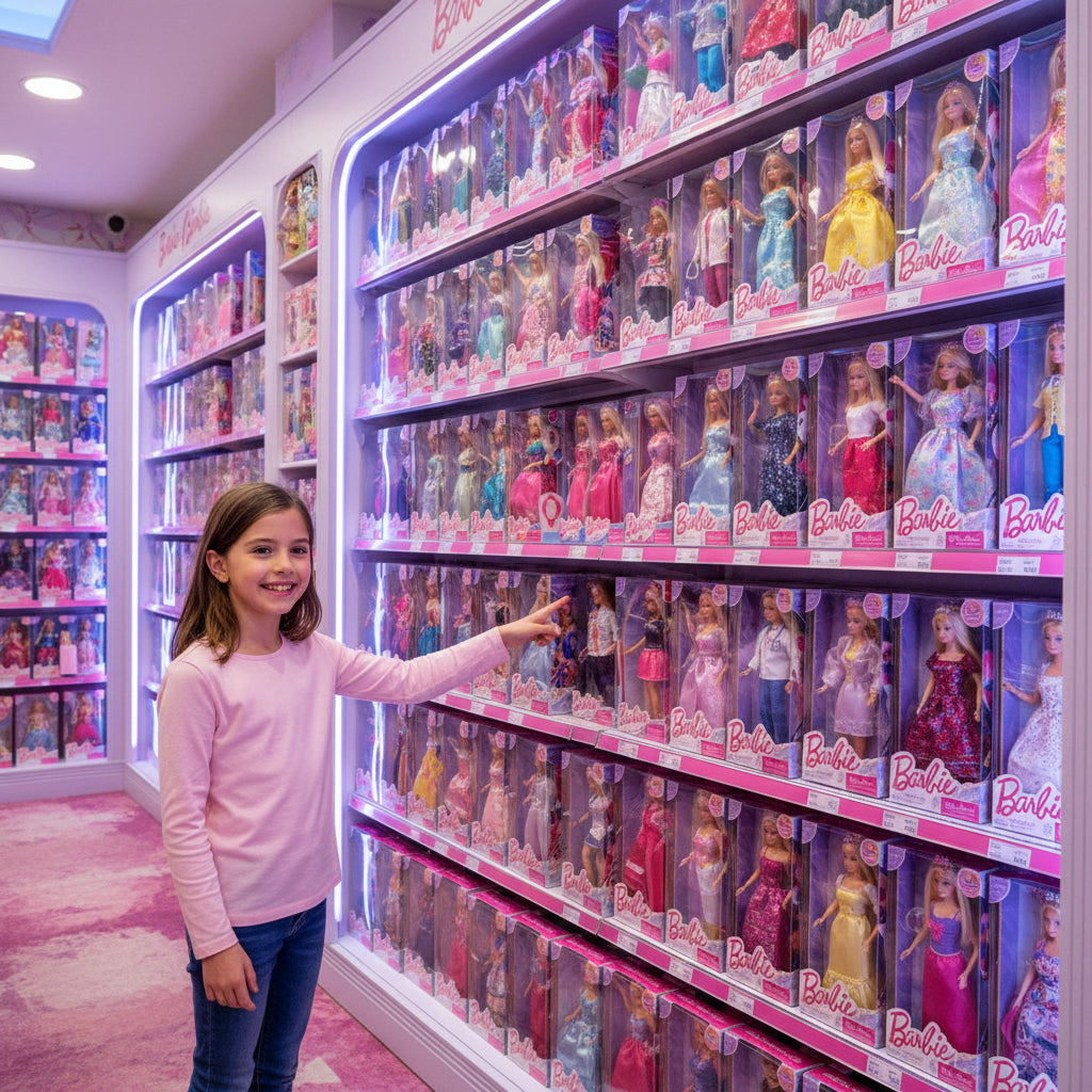Barbie doll imported quality princes, love for girls collection and play toy disney