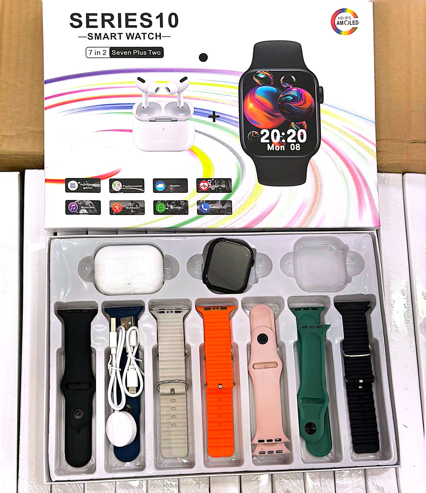 Series 10 Smart Watch 7-in-2 with AirPods