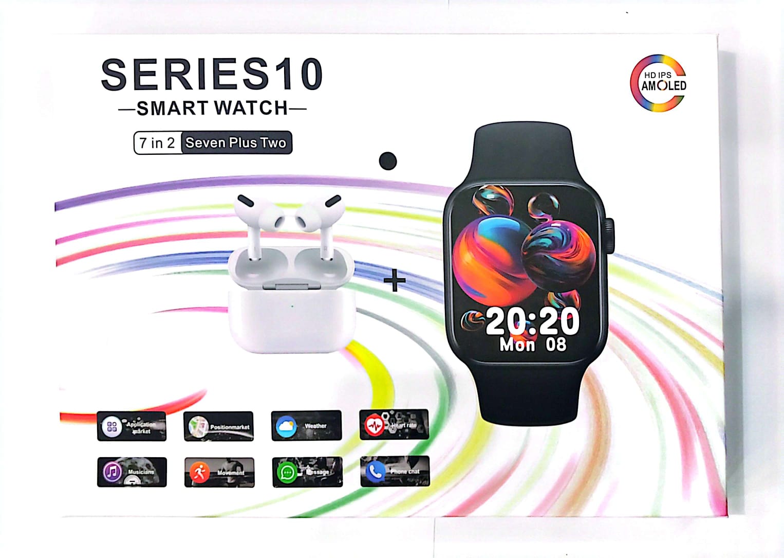 Series 10 Smart Watch 7-in-2 with AirPods