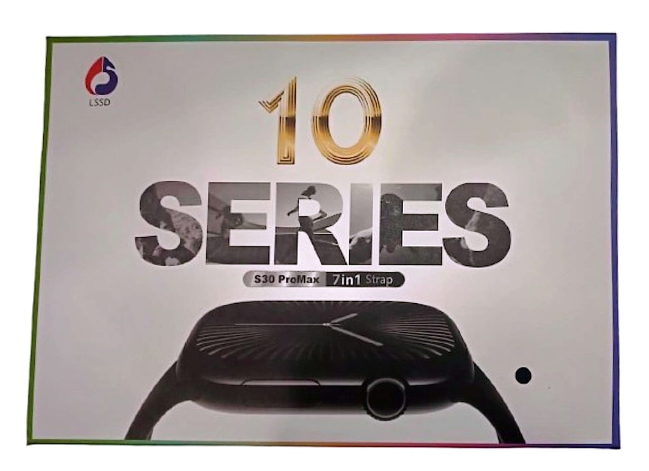 S30 pro max 7 in 1 strap smart watch discription