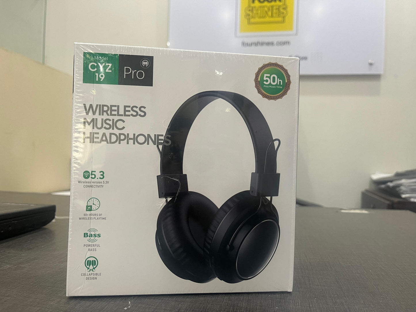 CYZ 19 Pro Wireless Headphones 🎧