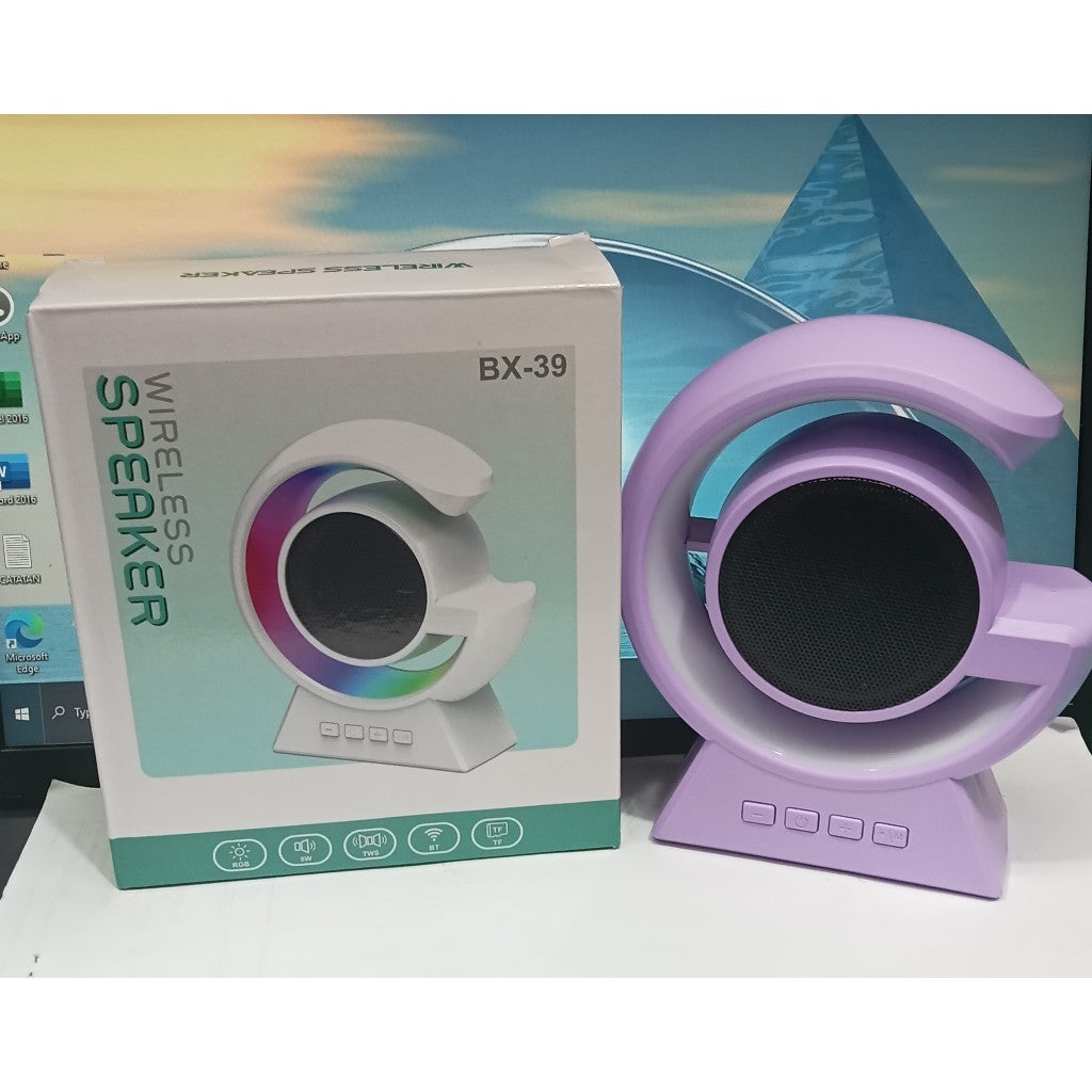 BX 39 Wireless Hidden Mini Speaker LED lighting