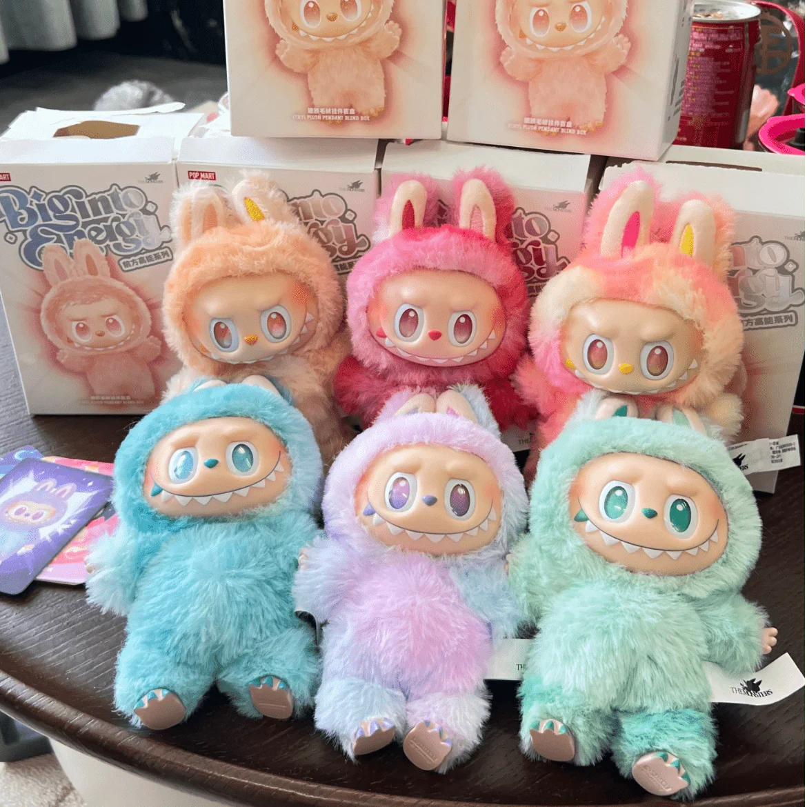 Labubu Dolls - Big Into Energy (Surprise Dolls~ Your Luck Will tell your Doll inside pack)