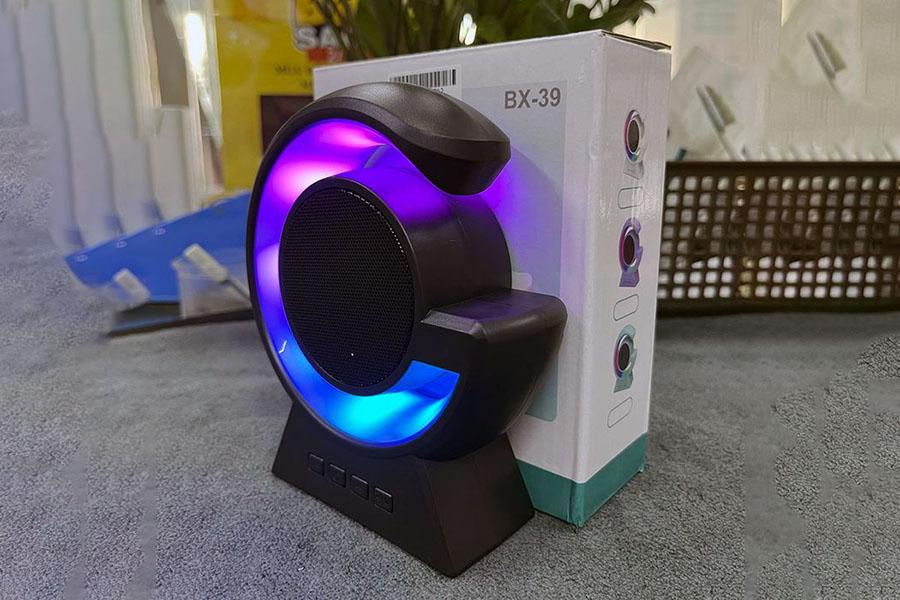 BX 39 Wireless Hidden Mini Speaker LED lighting
