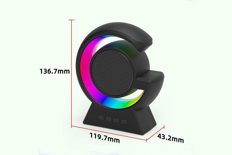 BX 39 Wireless Hidden Mini Speaker LED lighting