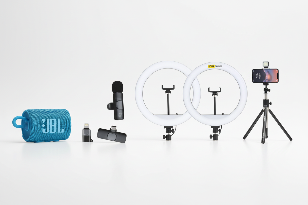 Speakers, Microphones & Accessories