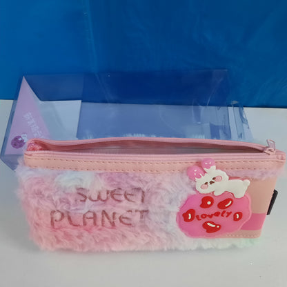 Beautiful Fluffy Pouch Furry Sweet Planet