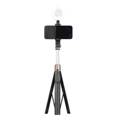 BLUK'S BX-370 | Super Long 1700mm Steel Body | Big Ring Flash Light | Remote Control