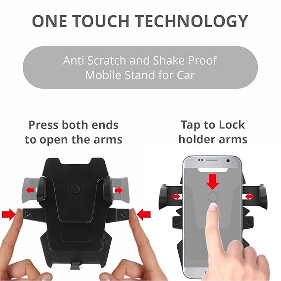 Long Neck One Touch Car Mount