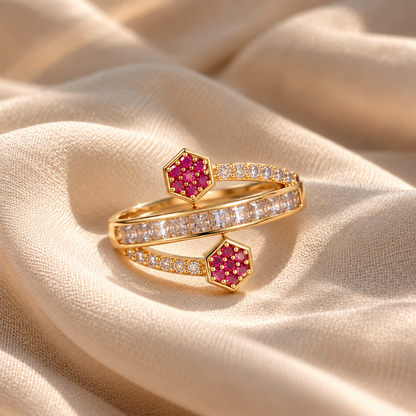 Stone Wrap Ring