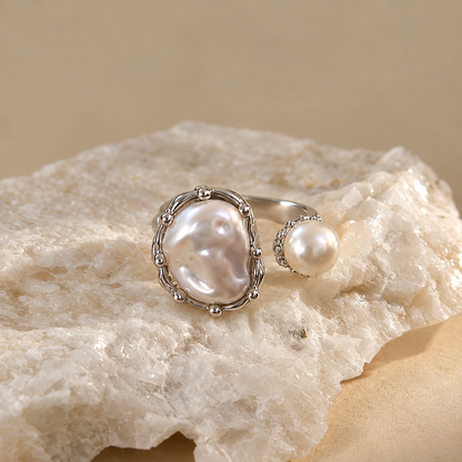 Chunky Pearl Ring