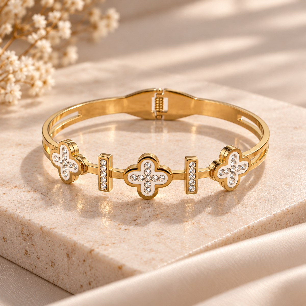 White Clover Cuff