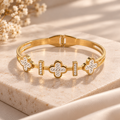 White Clover Cuff