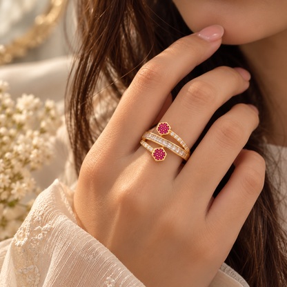 Stone Wrap Ring