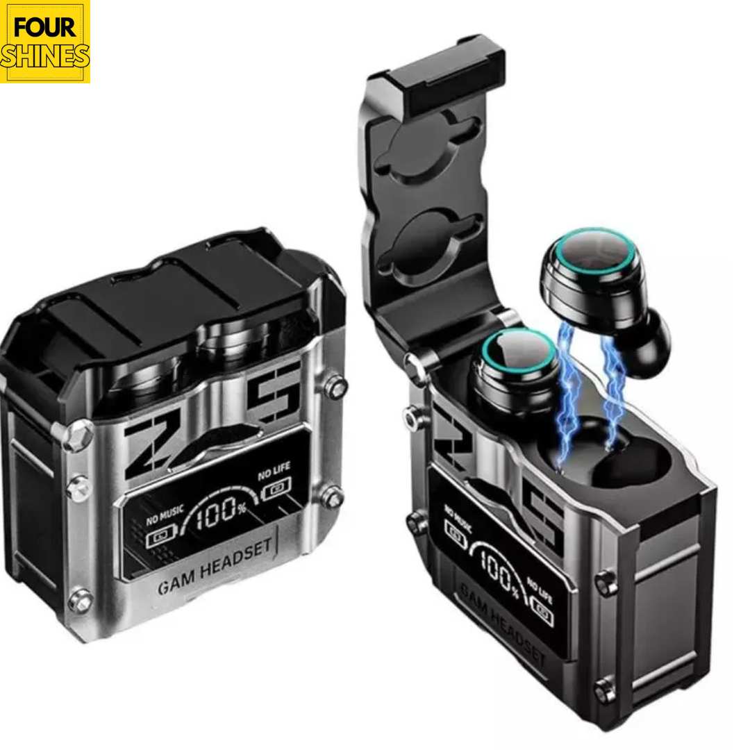 M25 Earphone TWS True Wireless Stereo Earbuds Esports Game HiFi Music Headphones LED Digital Display Sport Bluetooth