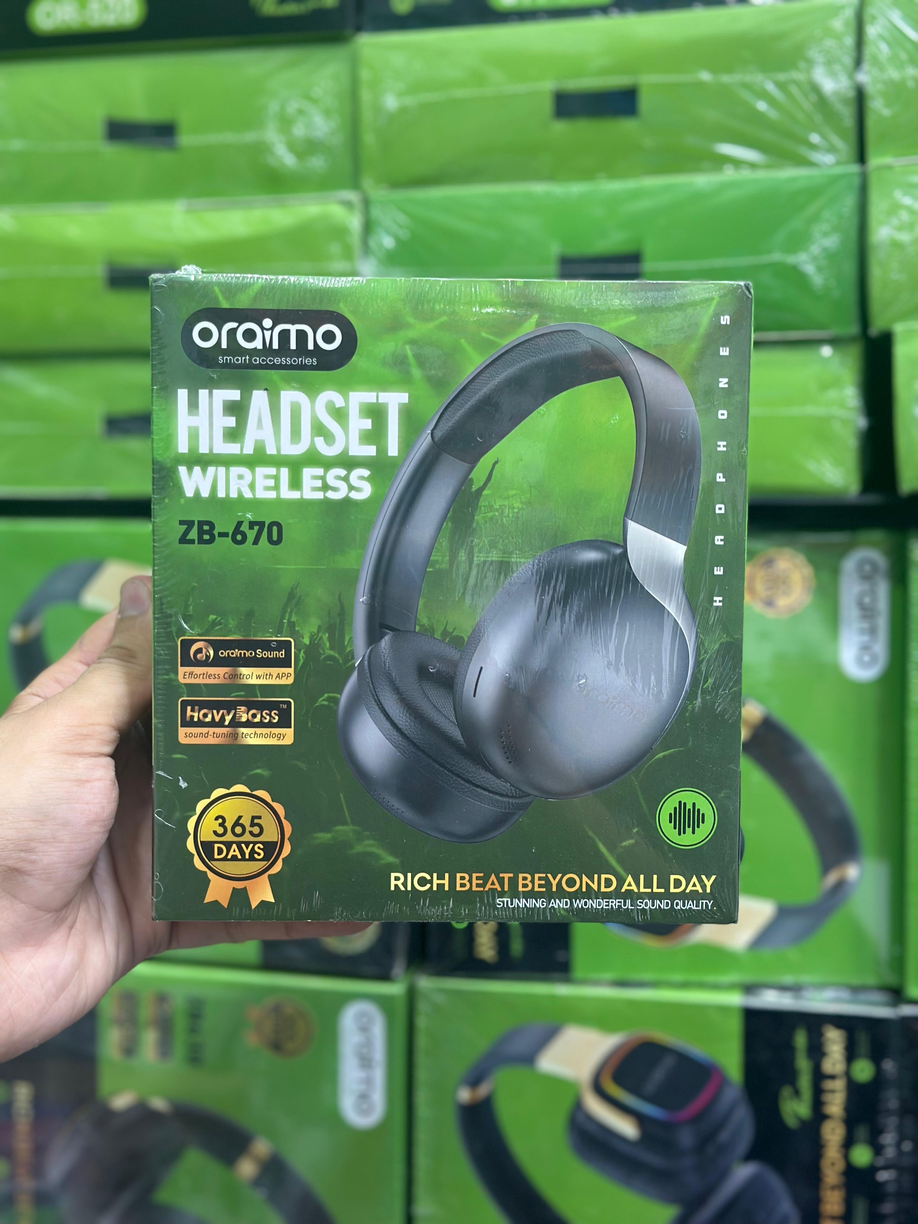 Oraimo ZB-670 Wireless Headset